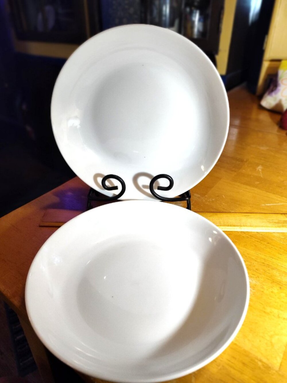 Set of two Dash of That white dishes bowls. SHIPS FREE